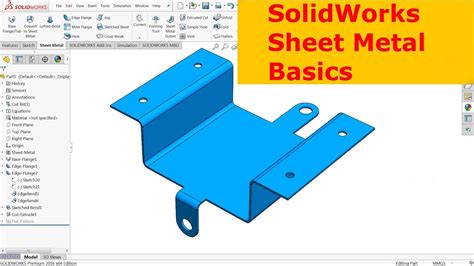 solidworks creating drawings of sheet metal parts|solidworks sheet metal drawing pdf.